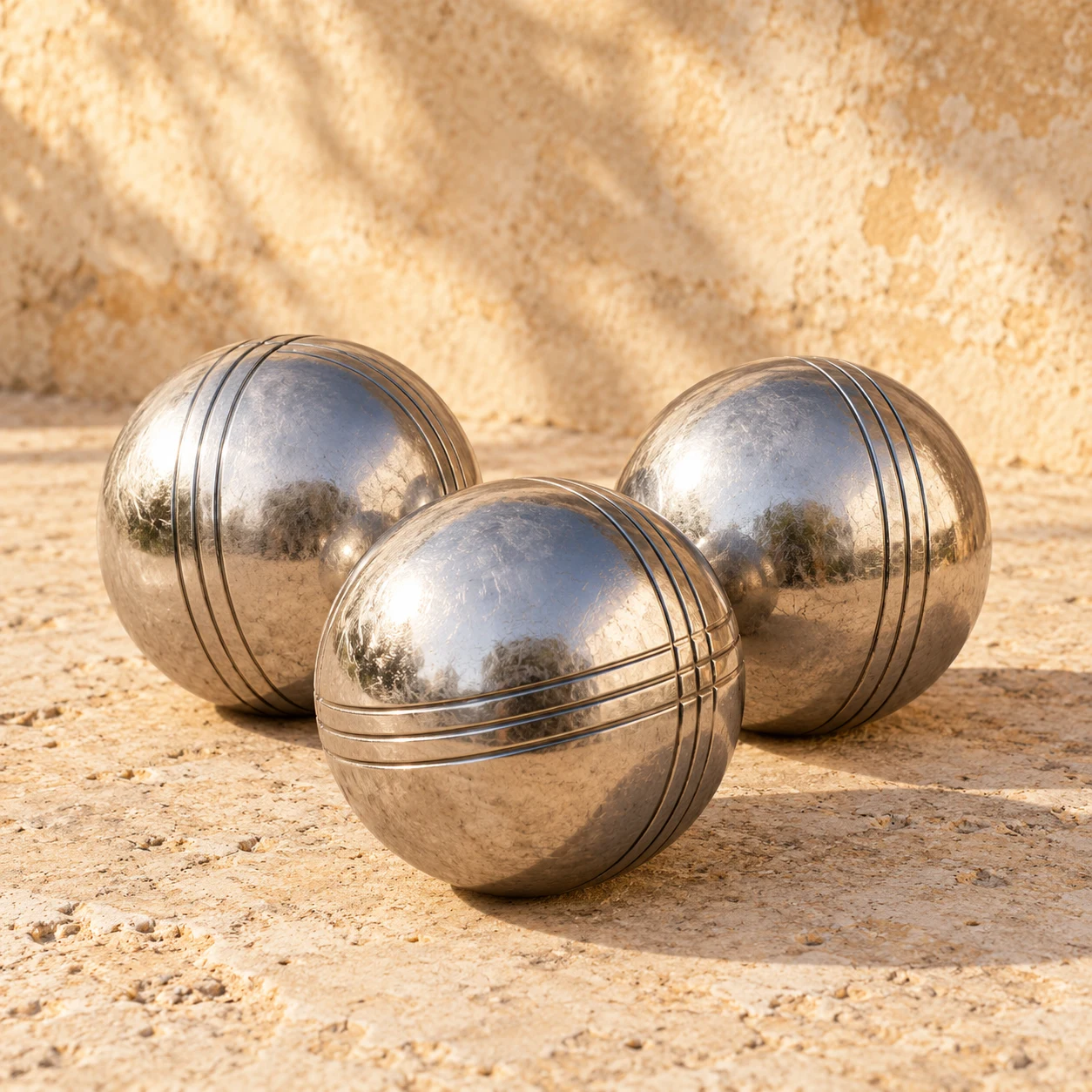 Grooved Steel Trio